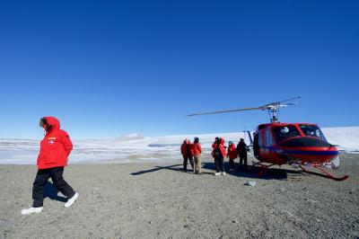Helicopter Tours in Antarctica
