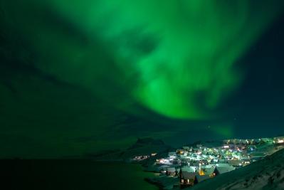 Northern Lights in Nuuk