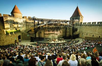 Attend the Summer Festival in Carcassonne
