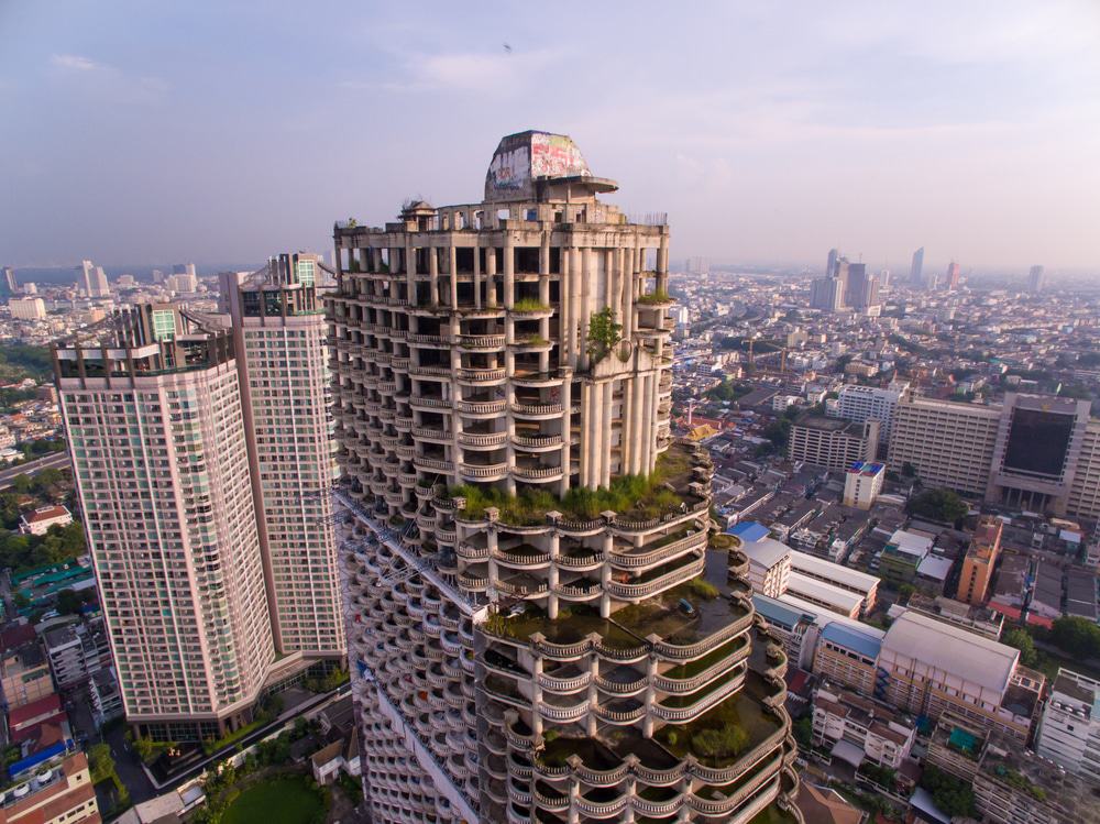 Climbing the Sathorn Unique Tower in Thailand: A Thrilling Adventure